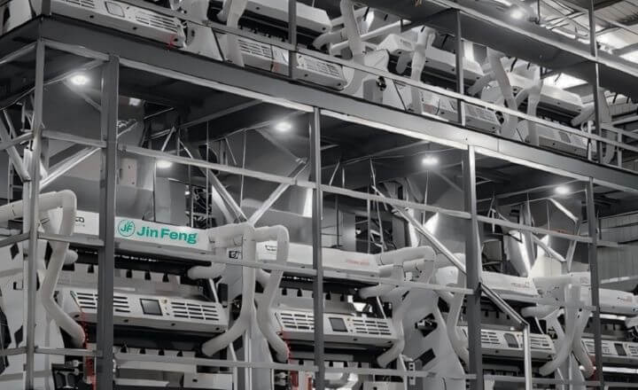 KC Series Quartz Powder Sorting Machine at Customer Sites